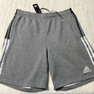 Adidas Men's Gray Athletic Shorts XL